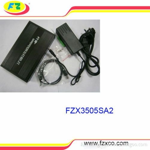 Custom Aluminum Hdd Enclosure, 2.0 TO 3.5 SATA hdd external case,hdd caddy